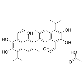 Acetate gossypol