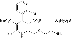 Amlodipine besylate (Norvasc)