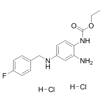 Retigabine dihydrochloride