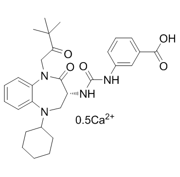 Z-360 calcium salt (Nastorazepide calcium salt)