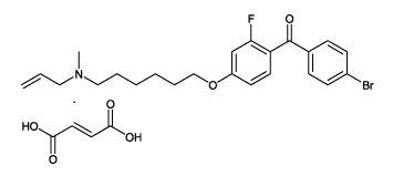 Ro 48-8071 fumarate