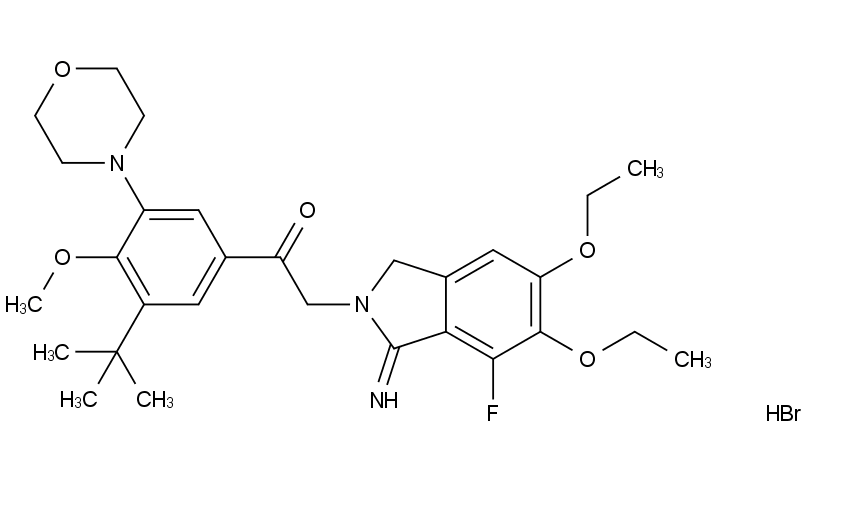 Atopaxar hydrobromide