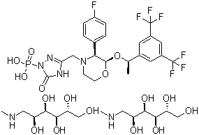 Fosaprepitant dimeglumine