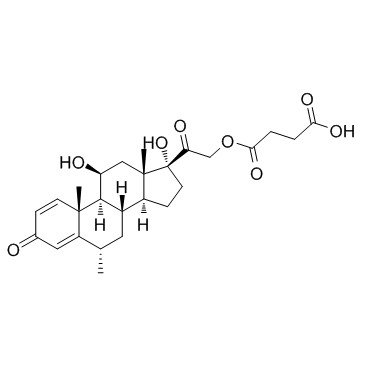 Methylprednisolone hemisuccinate