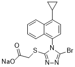 Lesinurad sodium