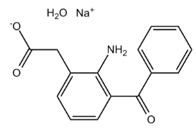 Amfenac Sodium Monohydrate