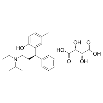 Tolterodine tartrate  (Detrol LA)